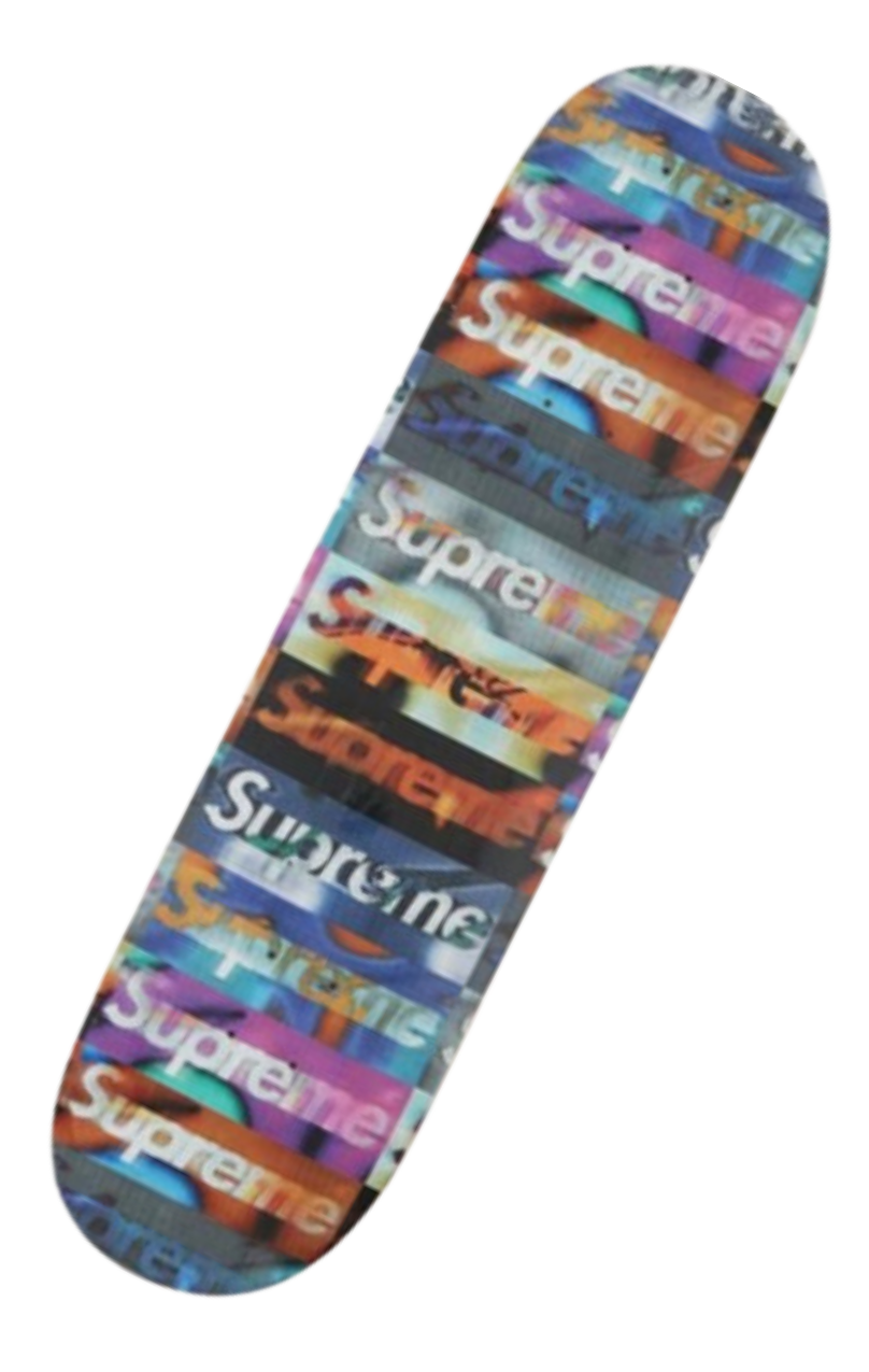 Supreme Distorted Logo Skateboard Deck (2)
