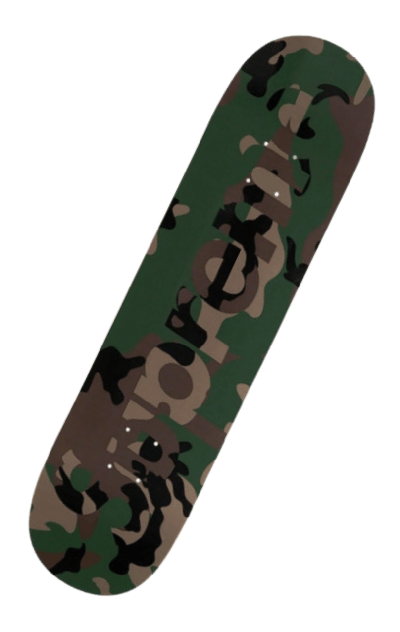 SUPREME CAMO LOGO SKATE DECK (2)