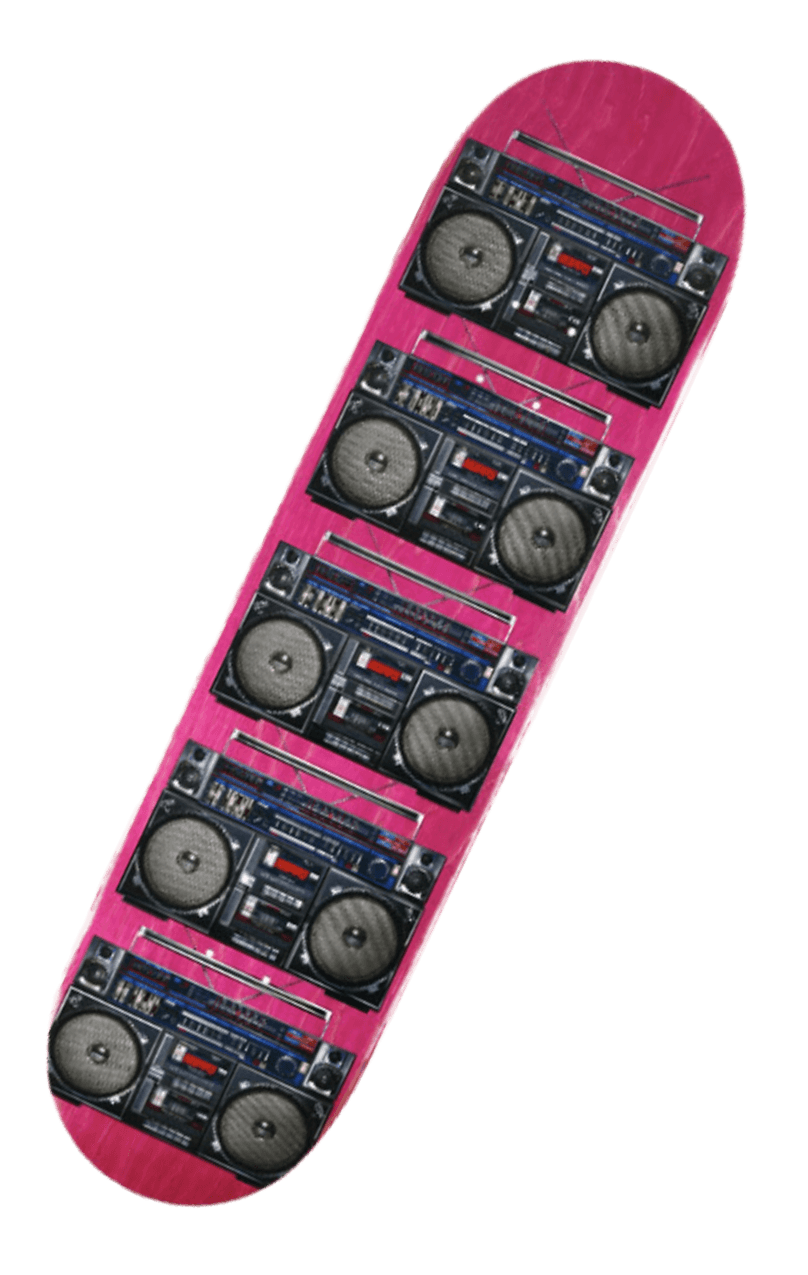 Hopps Boombox Knockout Skateboard Deck